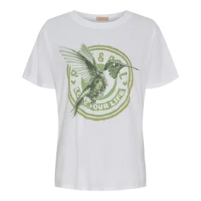 0532 Marta du cháteau Inge Tee White/Millitary Hummingbird