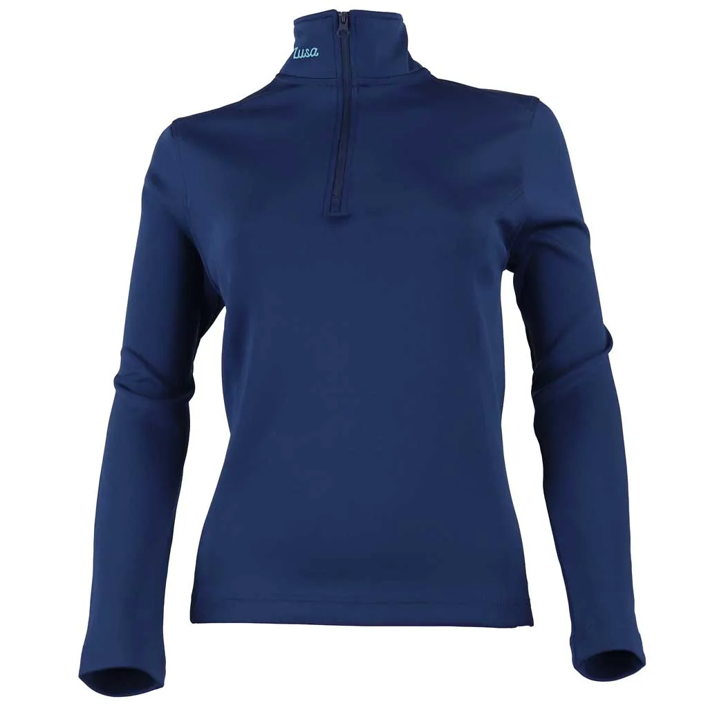 48-Hour Zusa Women's Navy Influencer Quarter Zip