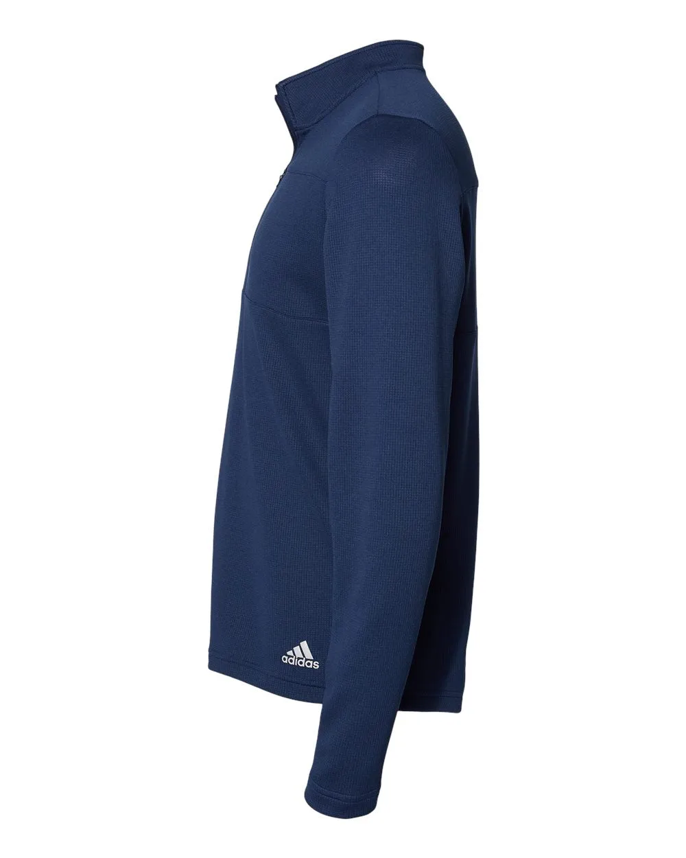 Adidas 3-Stripes Double Knit Quarter-Zip Pullover A482