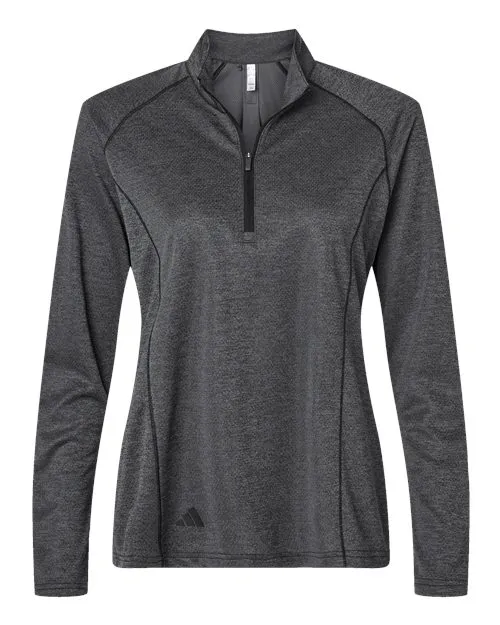 Adidas Space Dyed Quarter-Zip Pullover A593