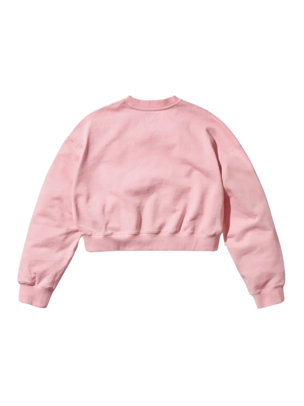 AECA Big Logo Crop Sweat (Pink/White)