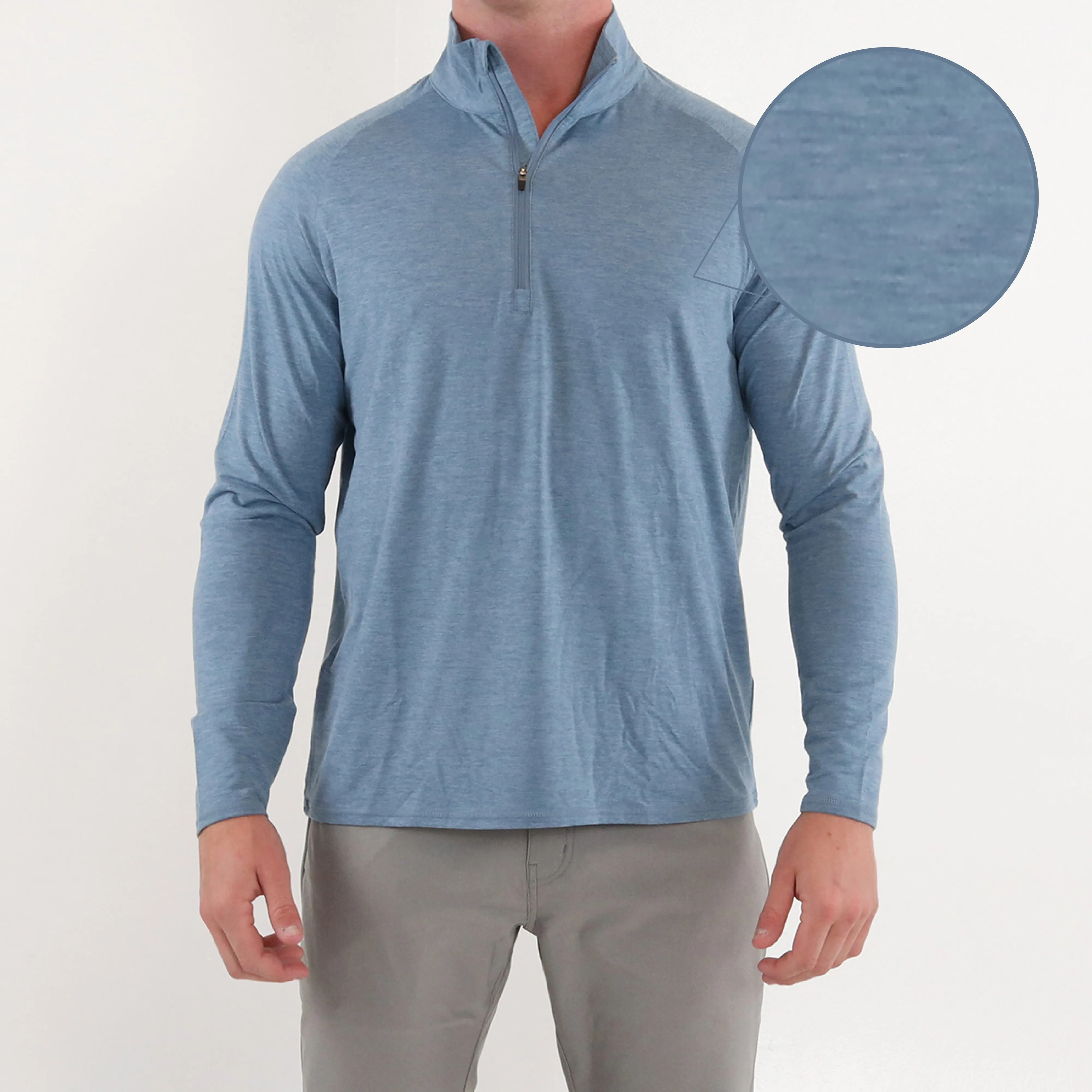 Aegon Pullover - Blue Shadow Heather