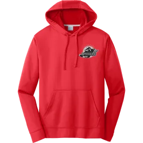 Allegheny Badgers Performance Fleece Pullover Hooded Sweatshirt