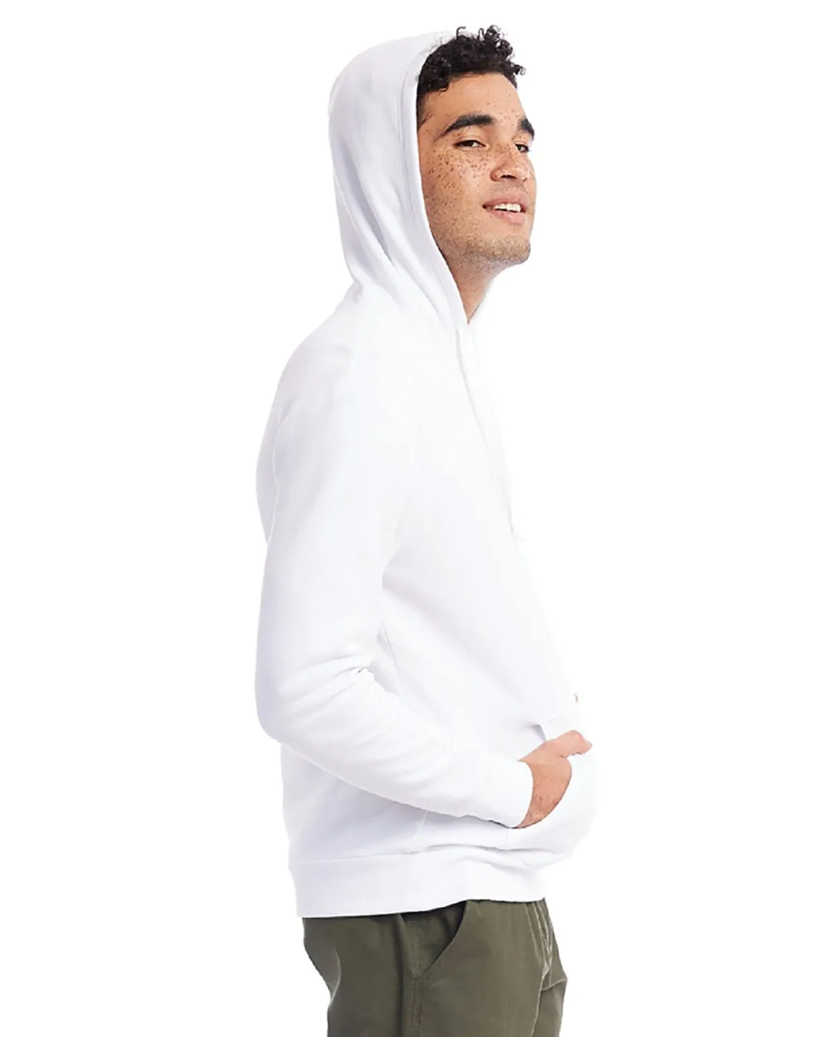 Alternative 8804PF Adult Eco Cozy Fleece Pullover Hooded Sweatshirt