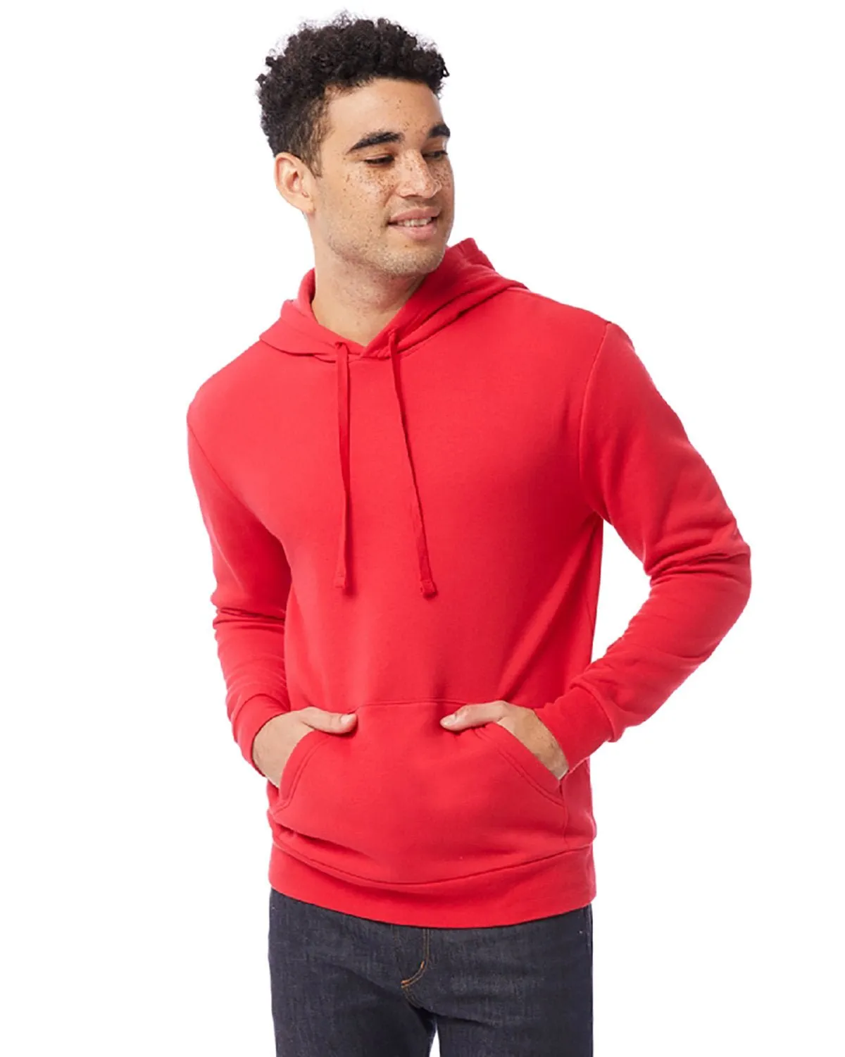 Alternative 8804PF Adult Eco Cozy Fleece Pullover Hooded Sweatshirt