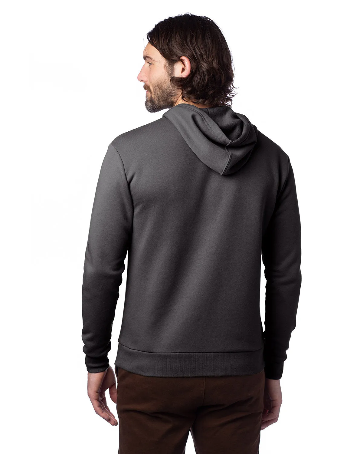 Alternative Adult Eco Cozy Fleece Pullover Hooded Sweatshirt 8804PF