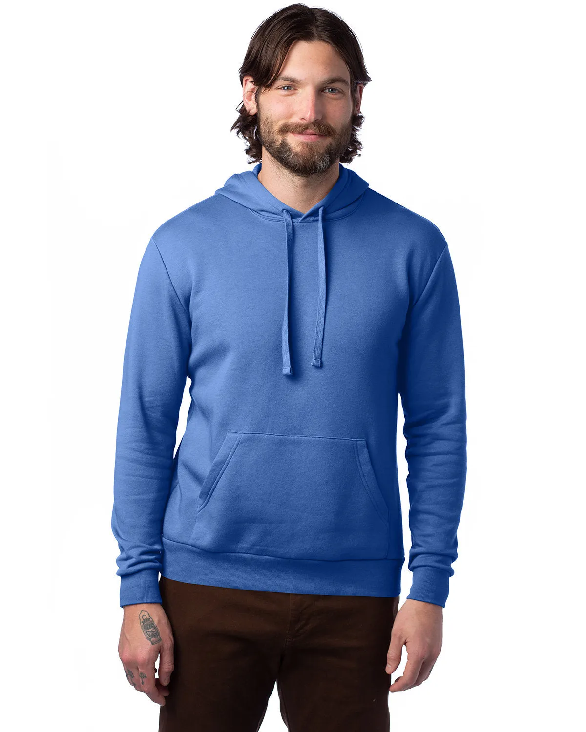 Alternative Adult Eco Cozy Fleece Pullover Hooded Sweatshirt 8804PF