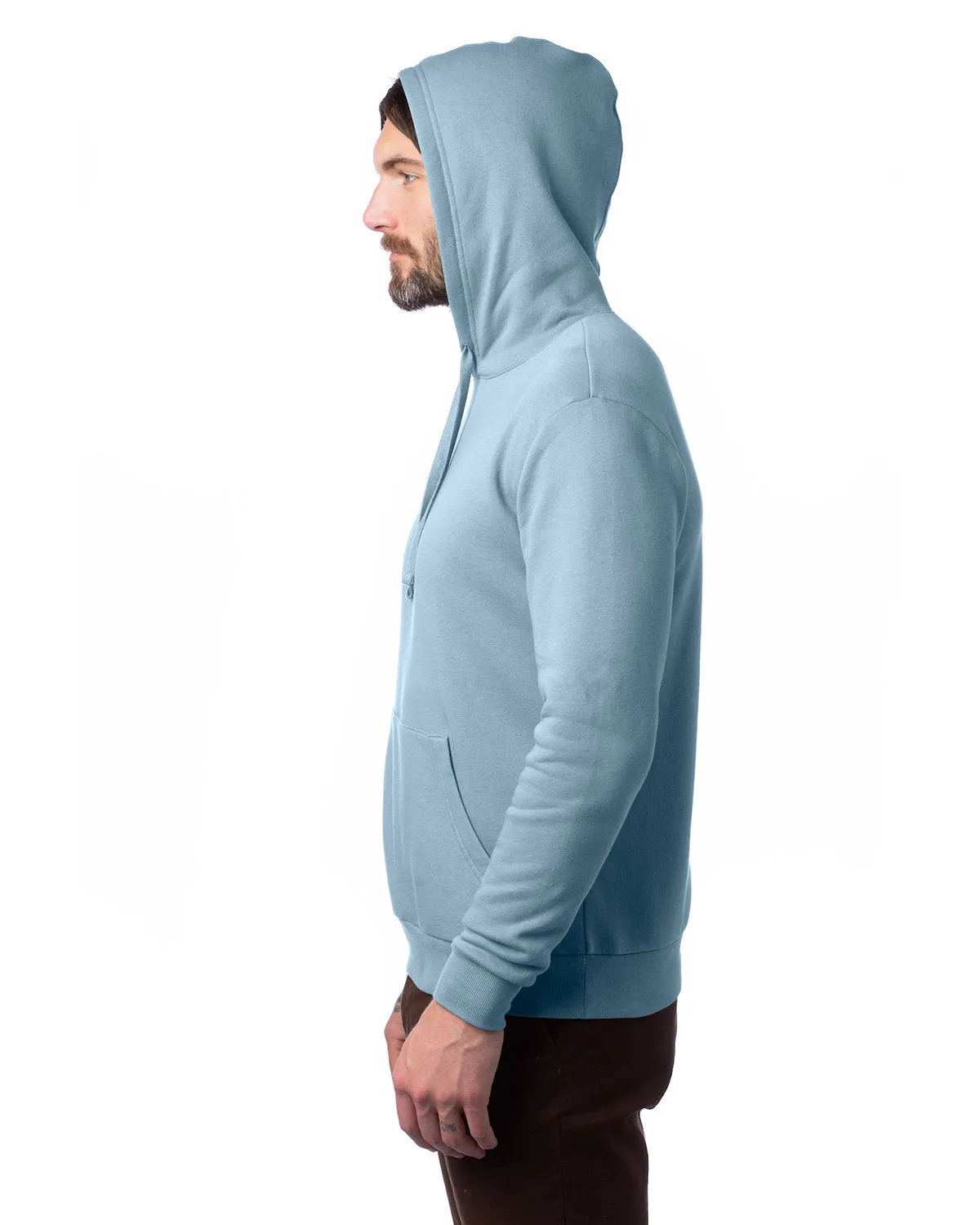 Alternative Adult Eco Cozy Fleece Pullover Hooded Sweatshirt 8804PF