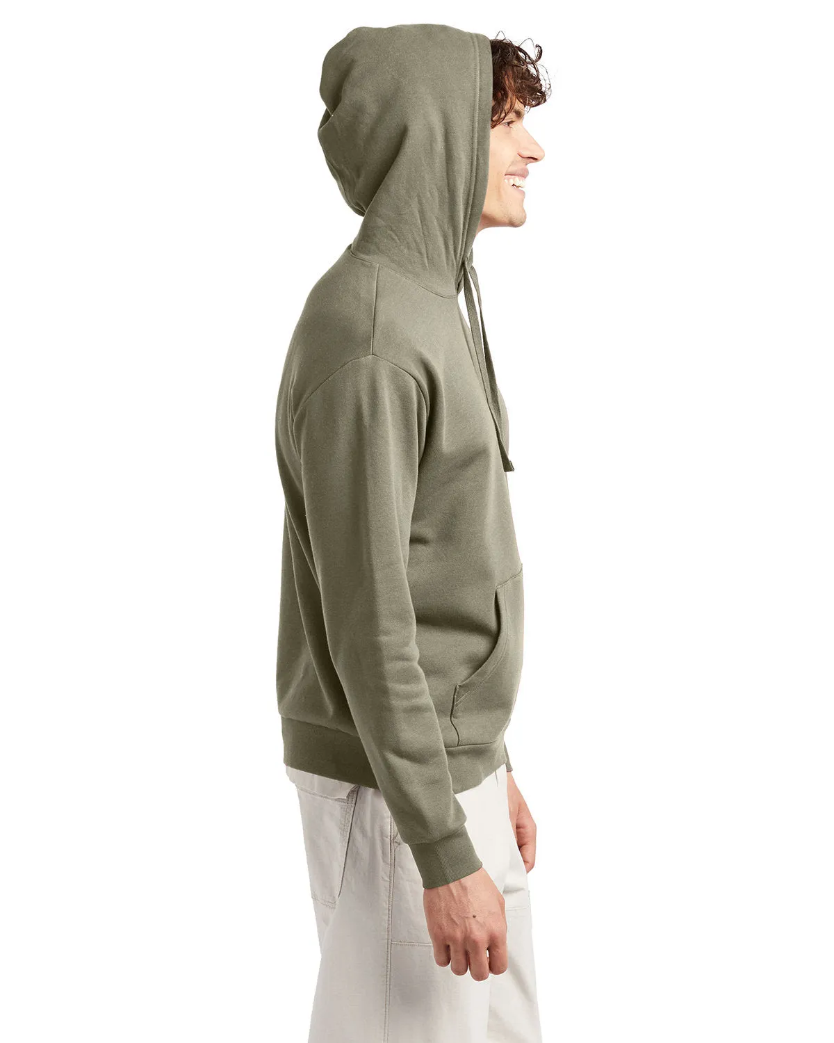 Alternative Adult Eco Cozy Fleece Pullover Hooded Sweatshirt 8804PF