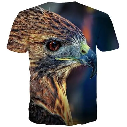 Animal T-shirt Men Bird Tshirts Casual Colorful Tshirts Novelty Funny T shirts Funny Harajuku Tshirt Printed Short Sleeve