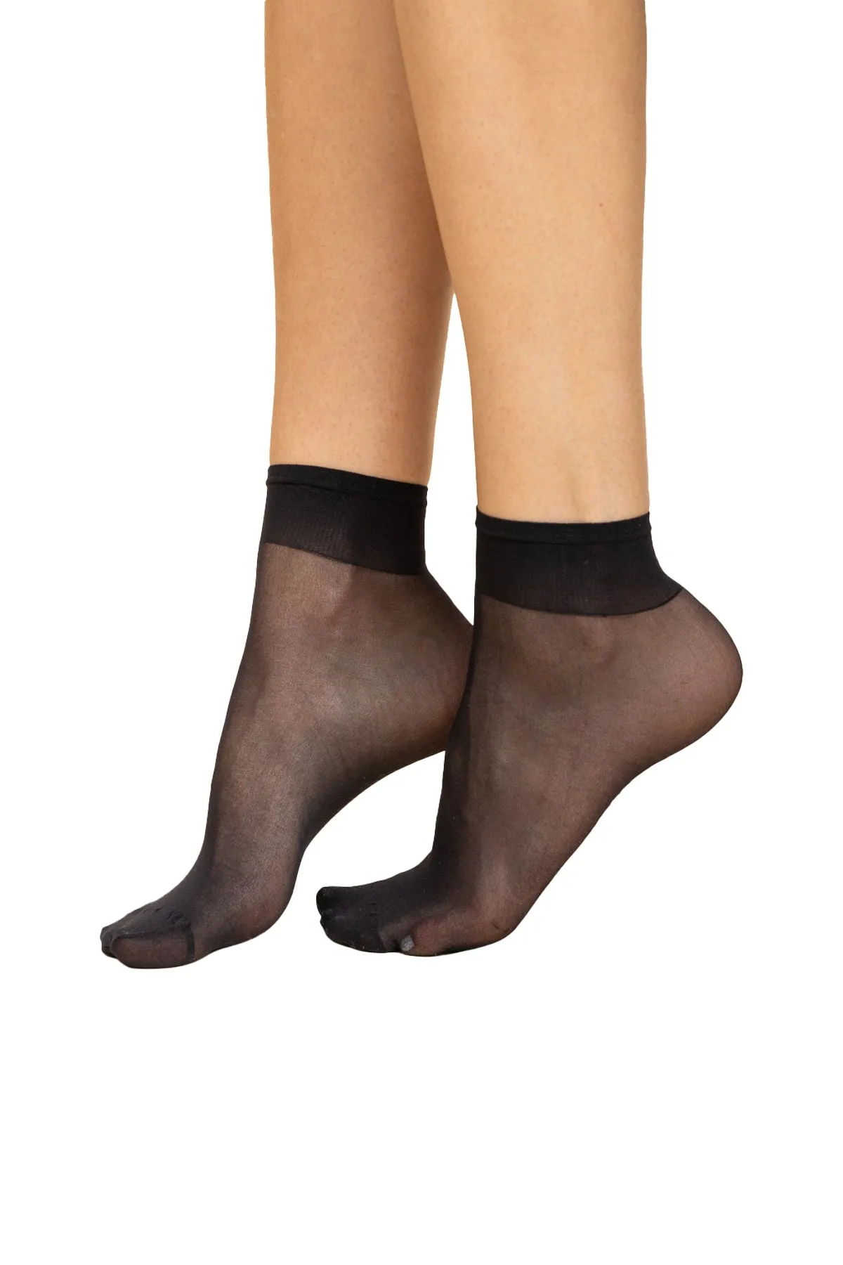 Ankle High Sheer Tights 5 Pair