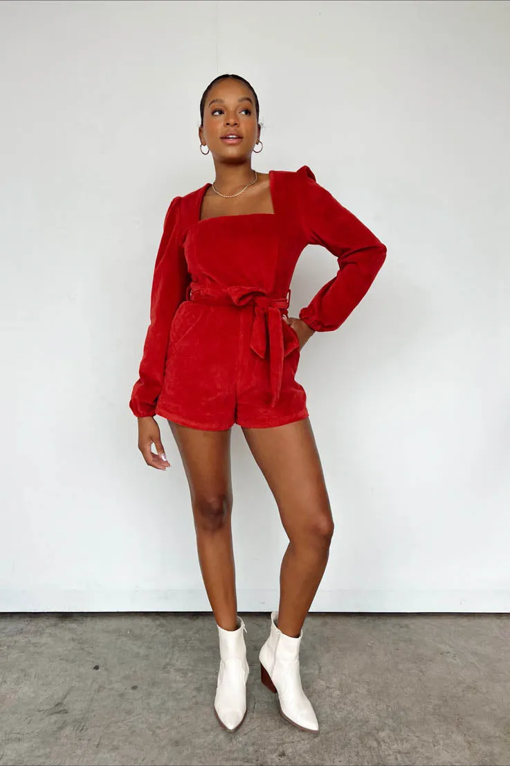 Apple Cider Romper