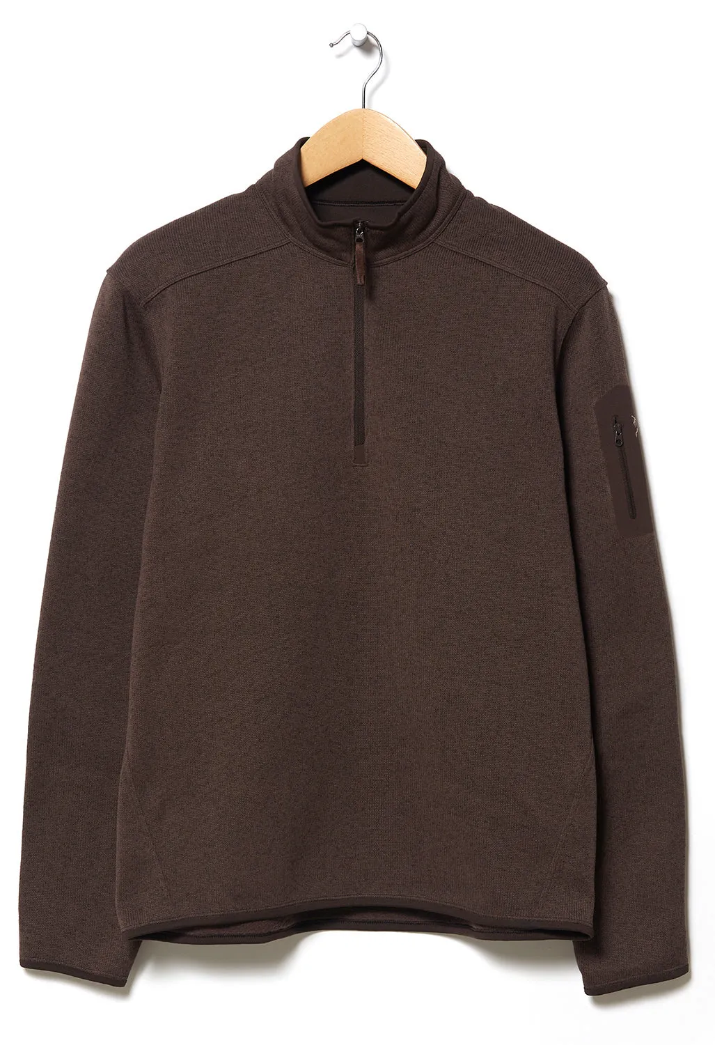 Arc'teryx Covert Men's 1/2 Zip - Bitters Heather