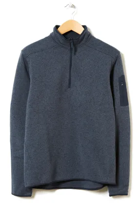 Arc'teryx Covert Men's 1/2 Zip Fleece - Exosphere Heather