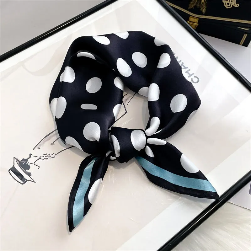 Ashore Shop Womens Silk Scarf Neckerchief, Bandana