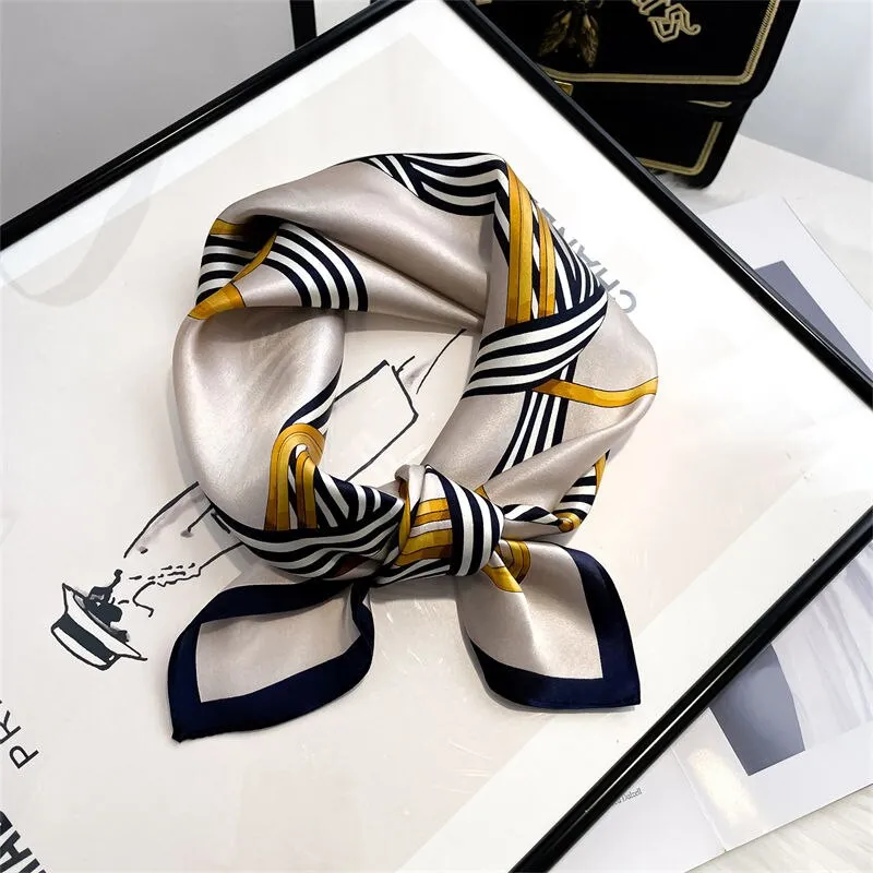 Ashore Shop Womens Silk Scarf Neckerchief, Bandana