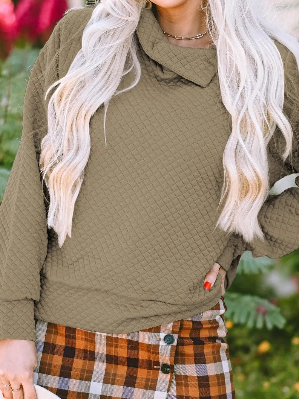 Autumn Quilted Sweatshirt