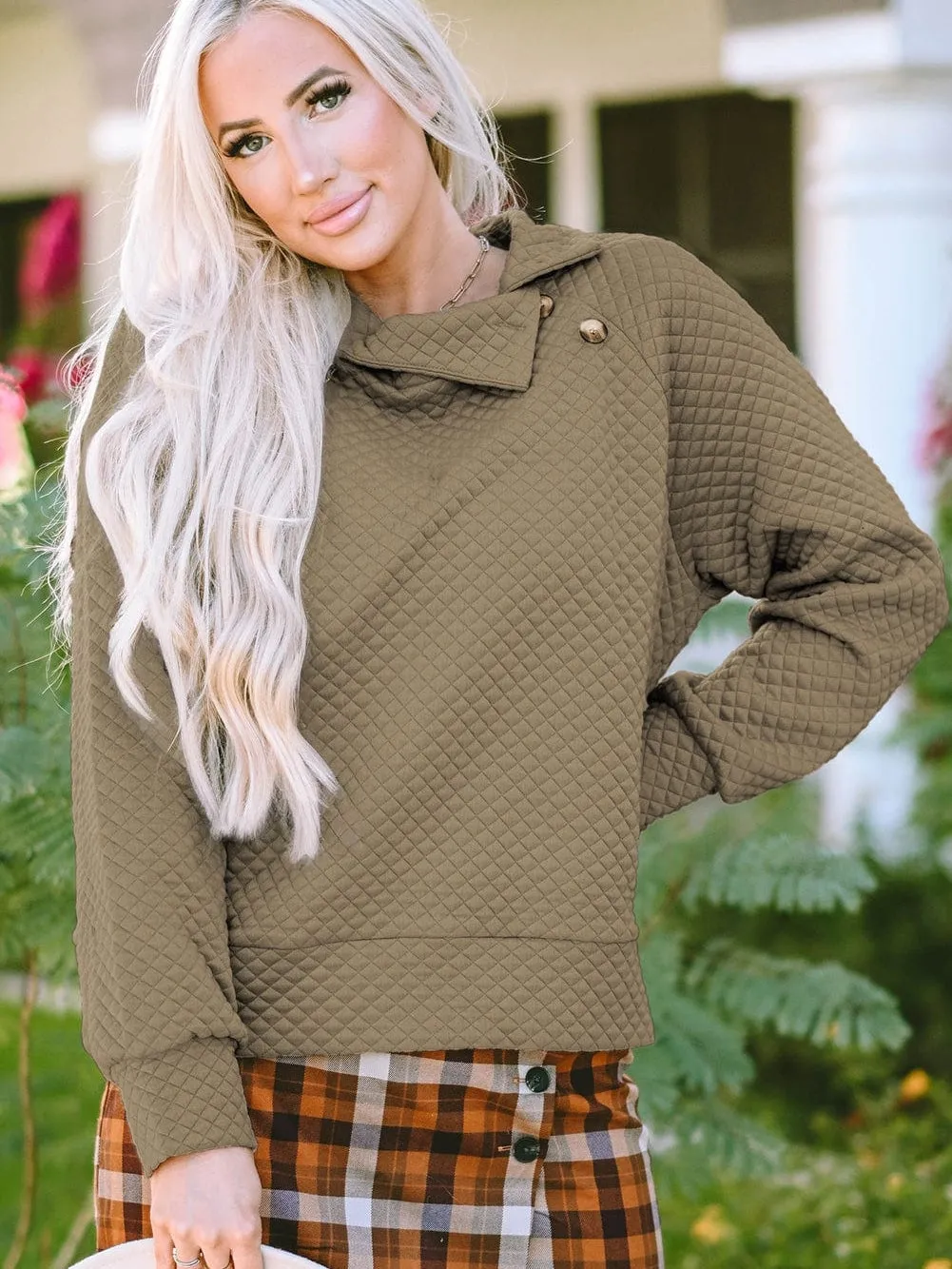 Autumn Quilted Sweatshirt