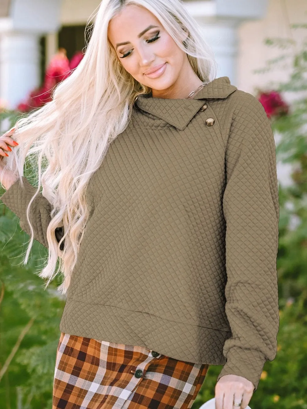 Autumn Quilted Sweatshirt