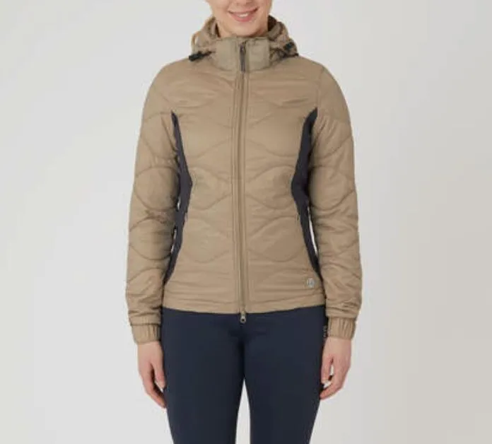 B Vertigo Brielle Women's Hybrid Riding Jacket - Weathered Teak Beige / Size EU 40 (US 10)  - NEW