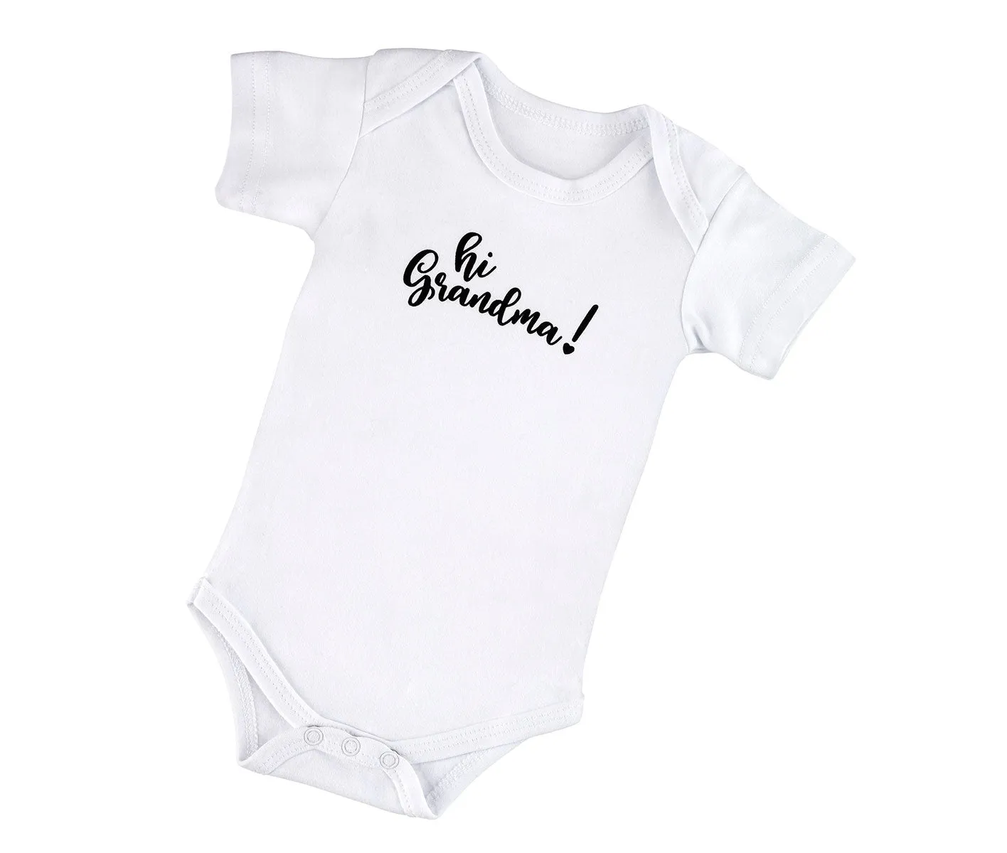 Baby Announcement Jumpsuit - Hi Grandma!