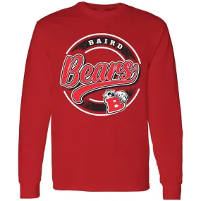 Baird Bears - Circle Script Long Sleeve T-Shirt