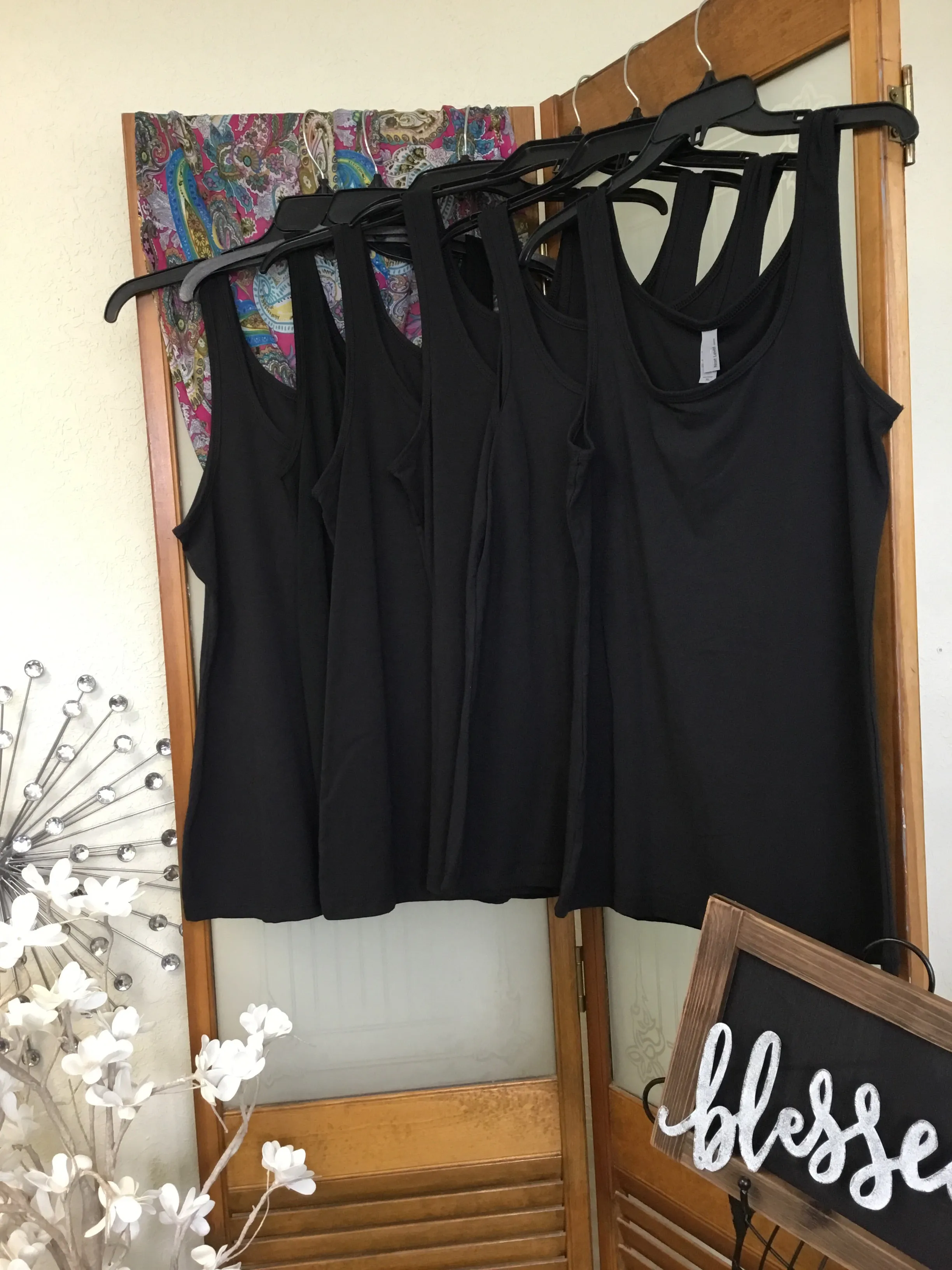 Black Tank Undershirts