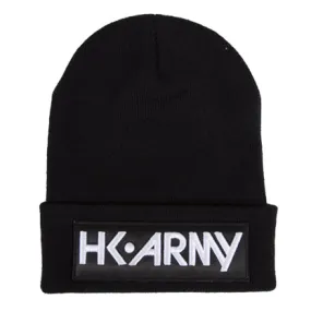 Blackout Beanie - Black/White