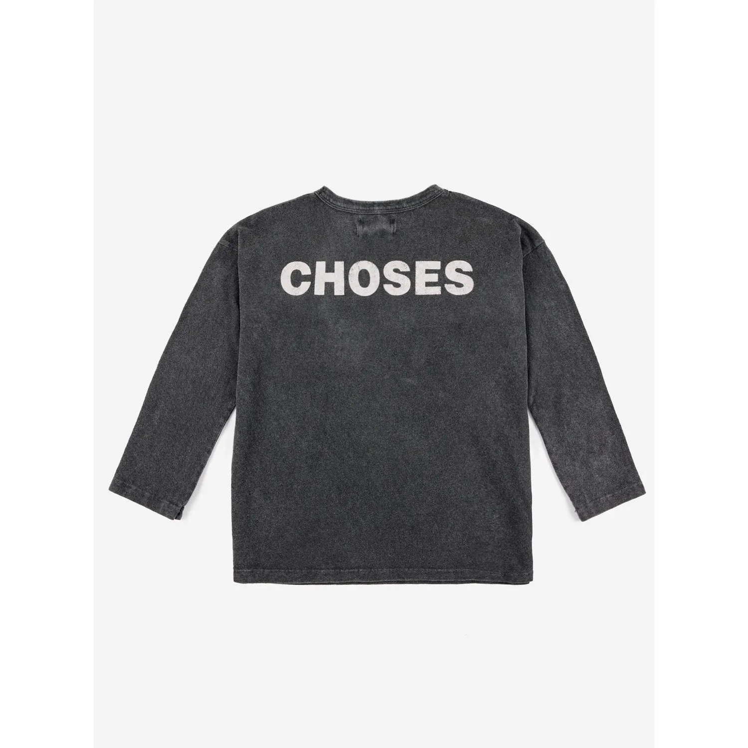 Bobo Choses Dark Grey Long Sleeve T-shirt