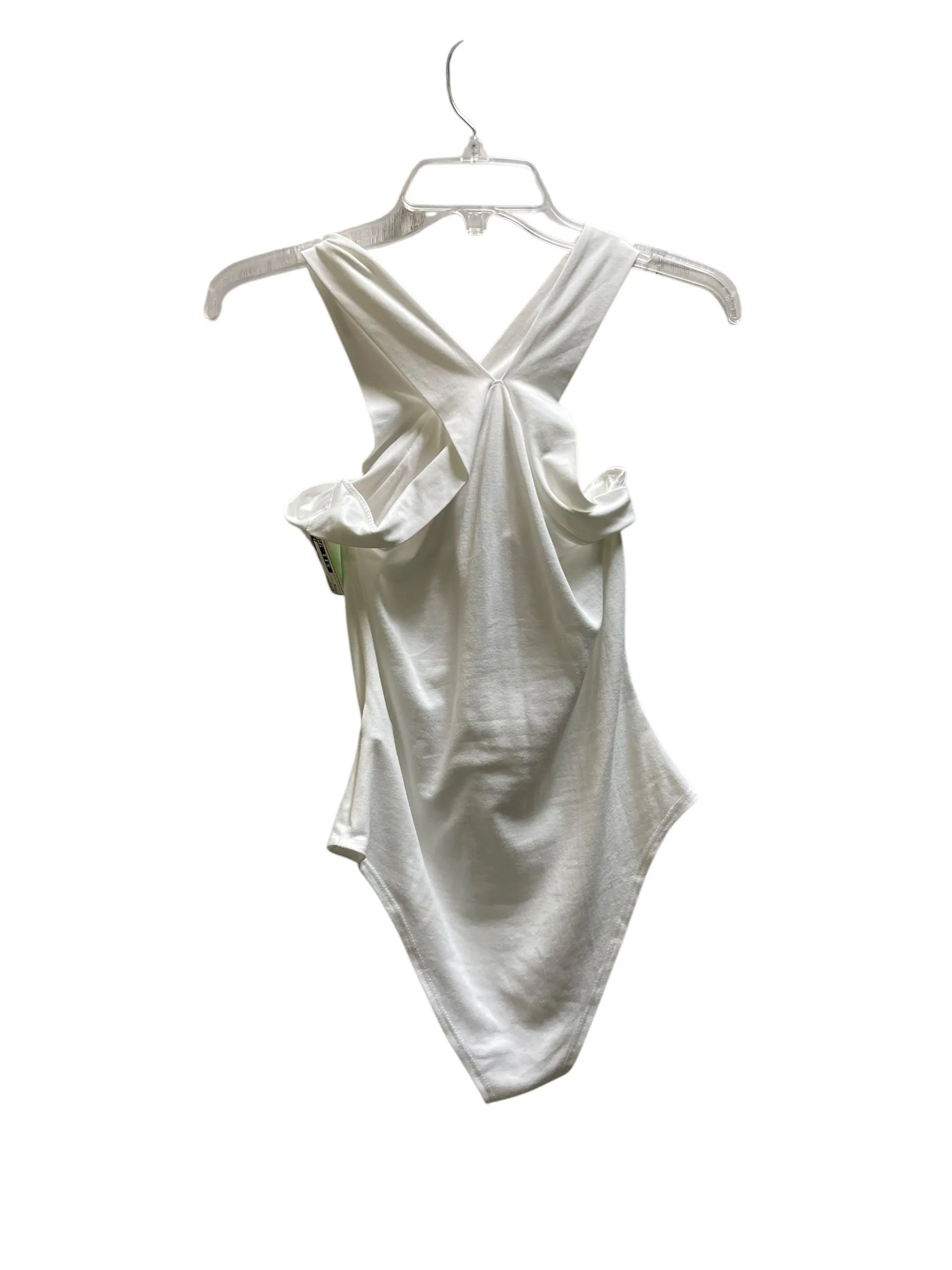 Bodysuit By Pink Lily In White, Size: M