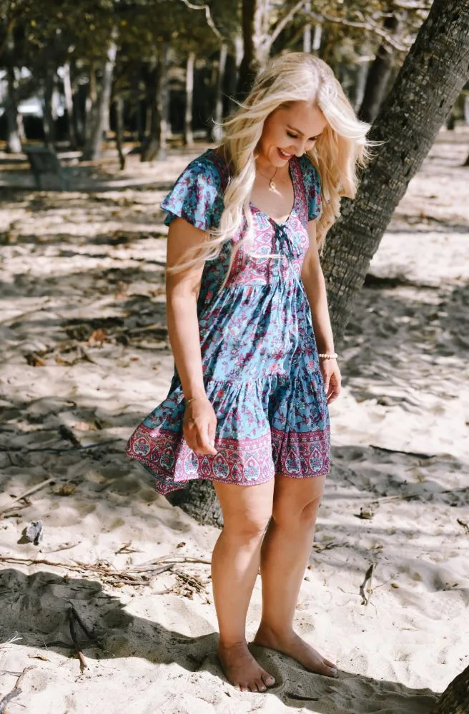 Boho Dreams Babydoll Mini Dress