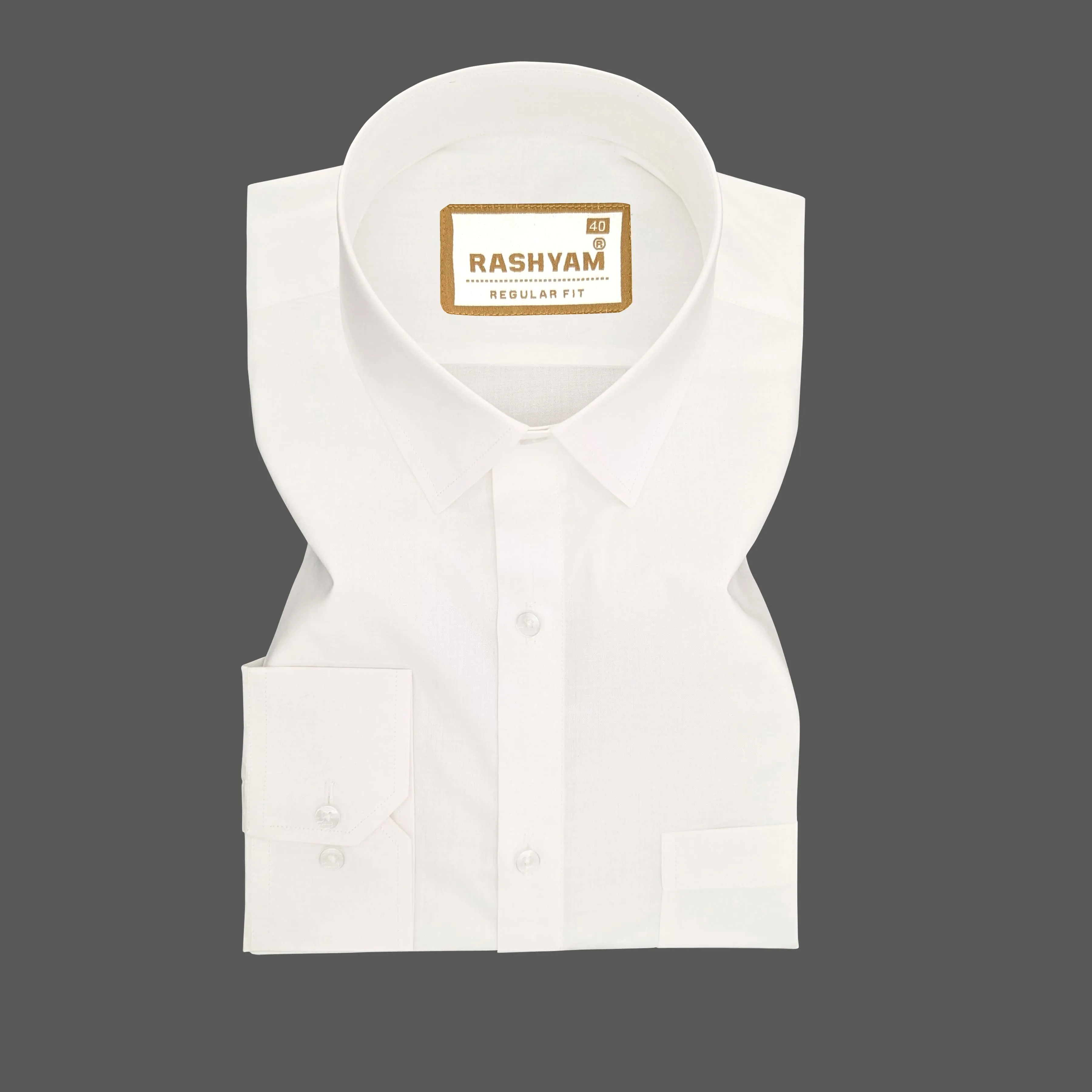 Bright White Premium Giza Cotton Shirt