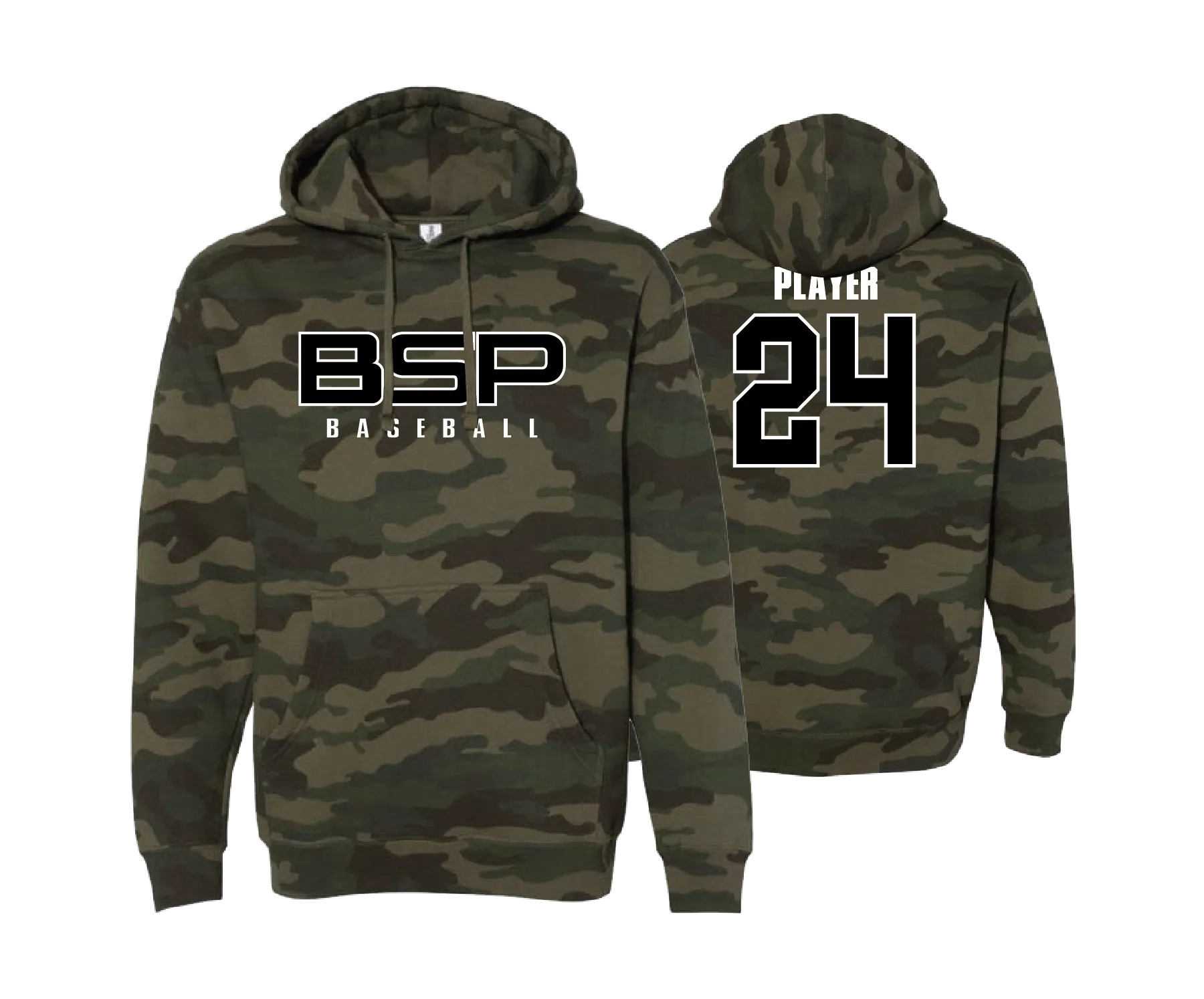 BSP Blacksox - DTF | Unisex Camo Hoodie