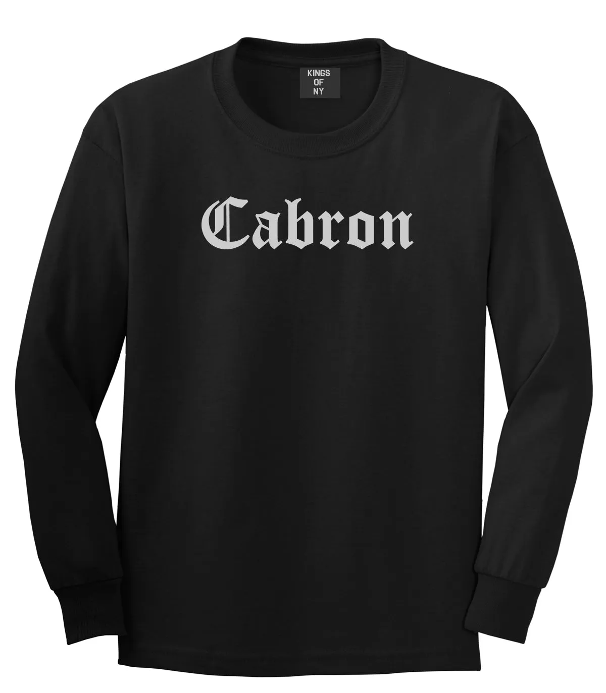 Cabron Spanish Mens Long Sleeve T-Shirt