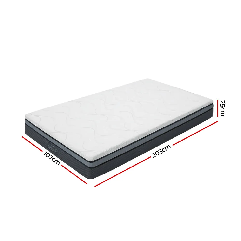 Cairns 25cm Cool Gel Memory Foam Mattress - King Single