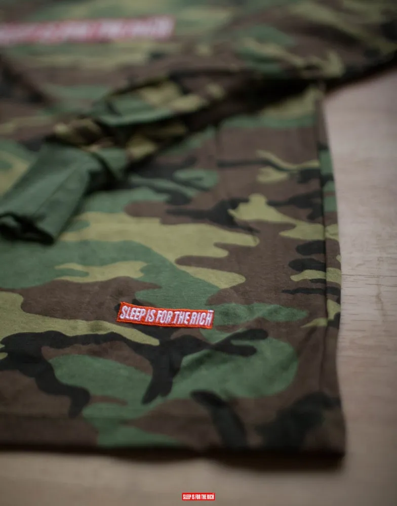 (Camo) “Classic Logo” L/S Tee