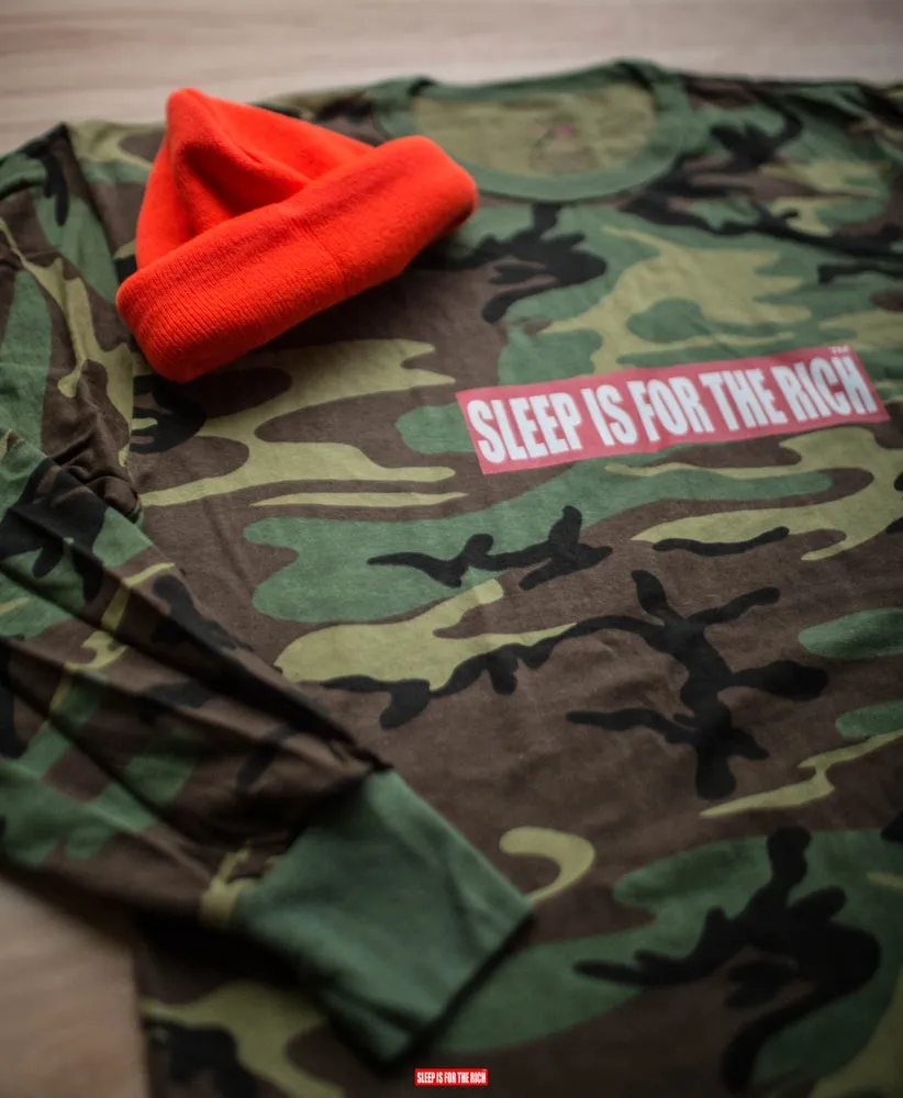 (Camo) “Classic Logo” L/S Tee