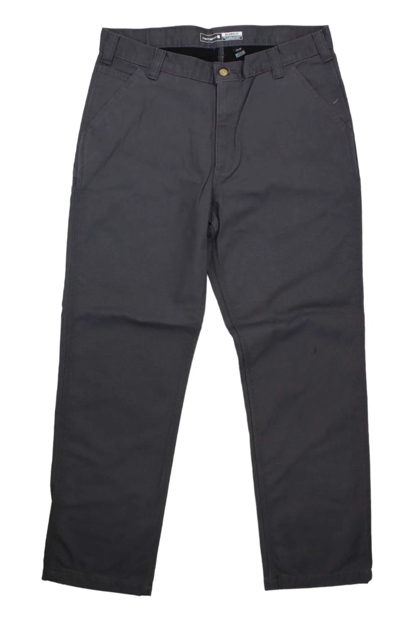 Carhartt Rugged Flex Relaxed Fit Canvas Flannel Lined Utility Work Pant