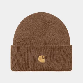 Carhartt WIP - Chase Beanie - Tamarind / Gold