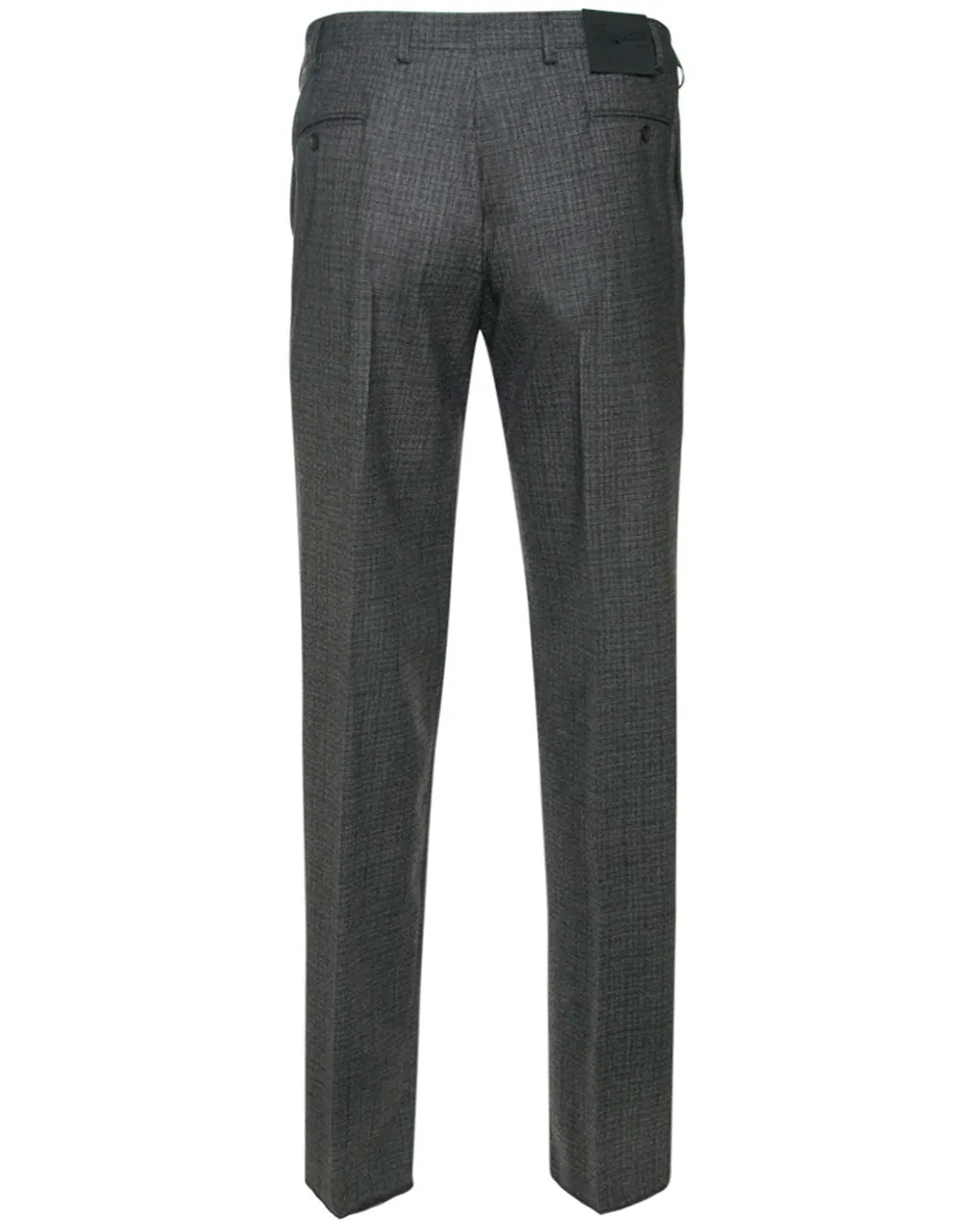 Cashmere Dress Pant in Micro Gray