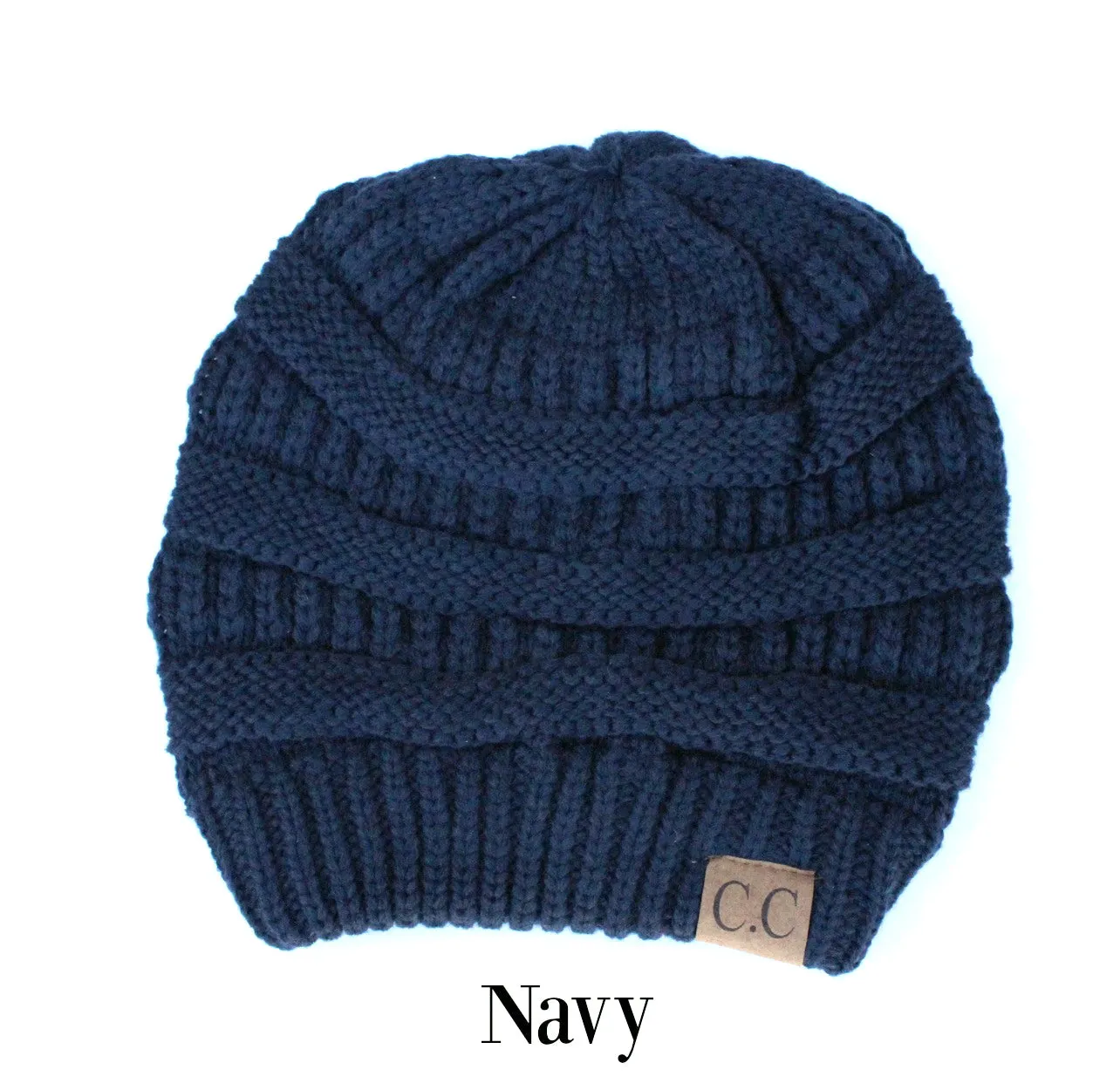 CC Beanie Hat | C.C Knit Beanie