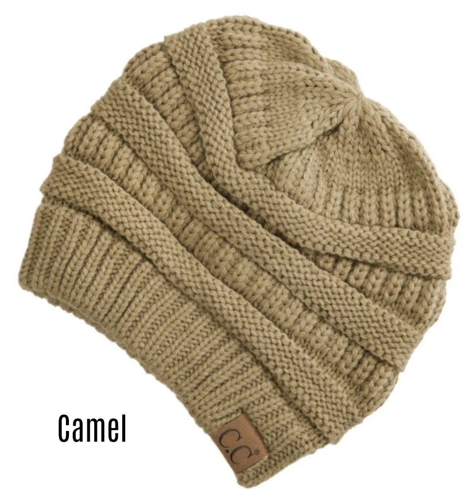 CC Beanie Hat | C.C Knit Beanie