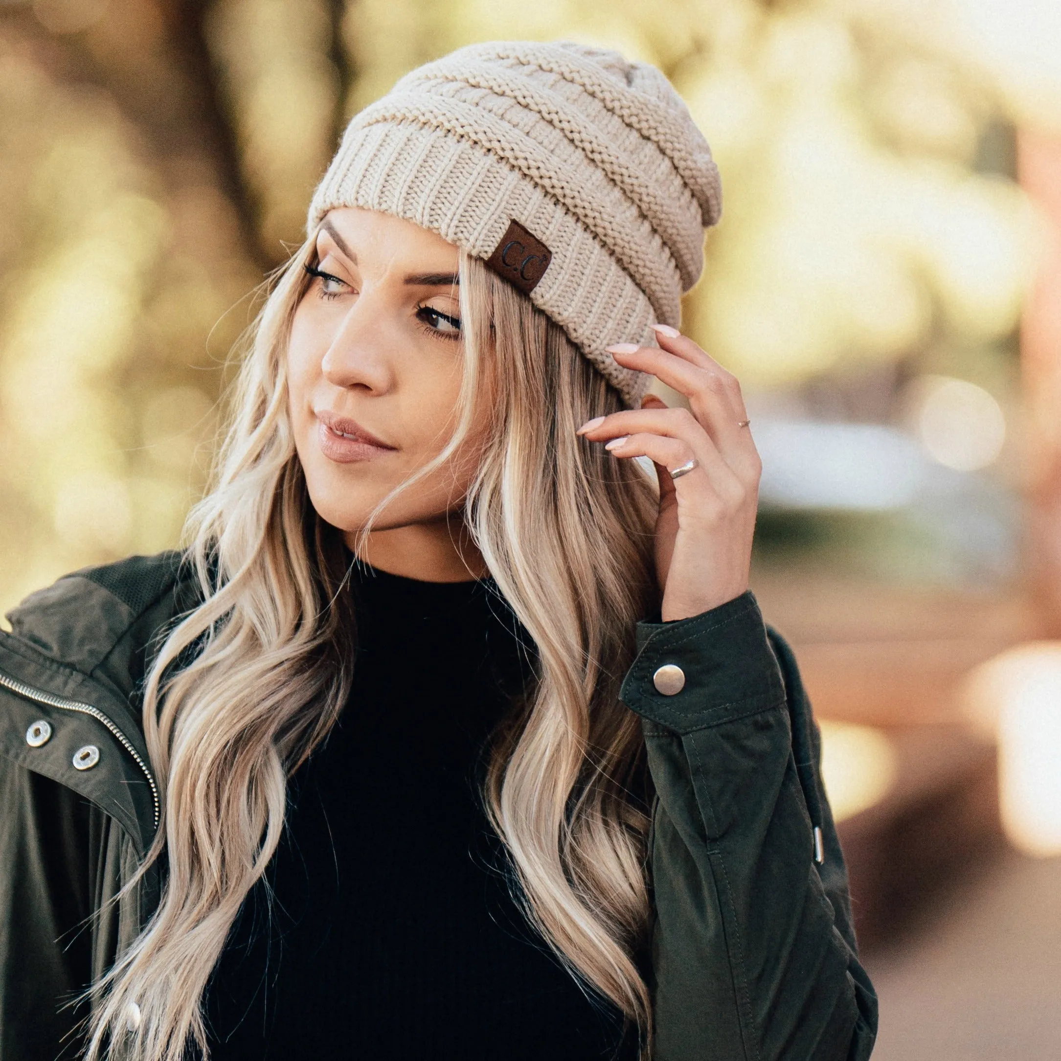 CC Beanie Hat | C.C Knit Beanie