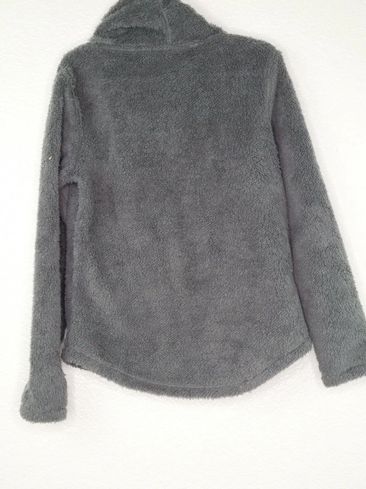 Champion C9 Girls Gray Long Sleeve Mock Neck Fleece Pullover Sweatshirt