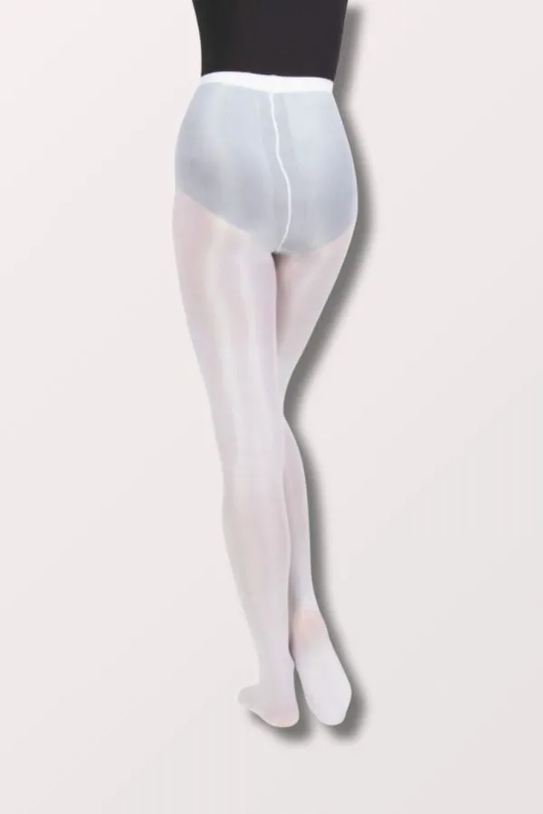 Children's Ultra Shimmery Dance Tights - White