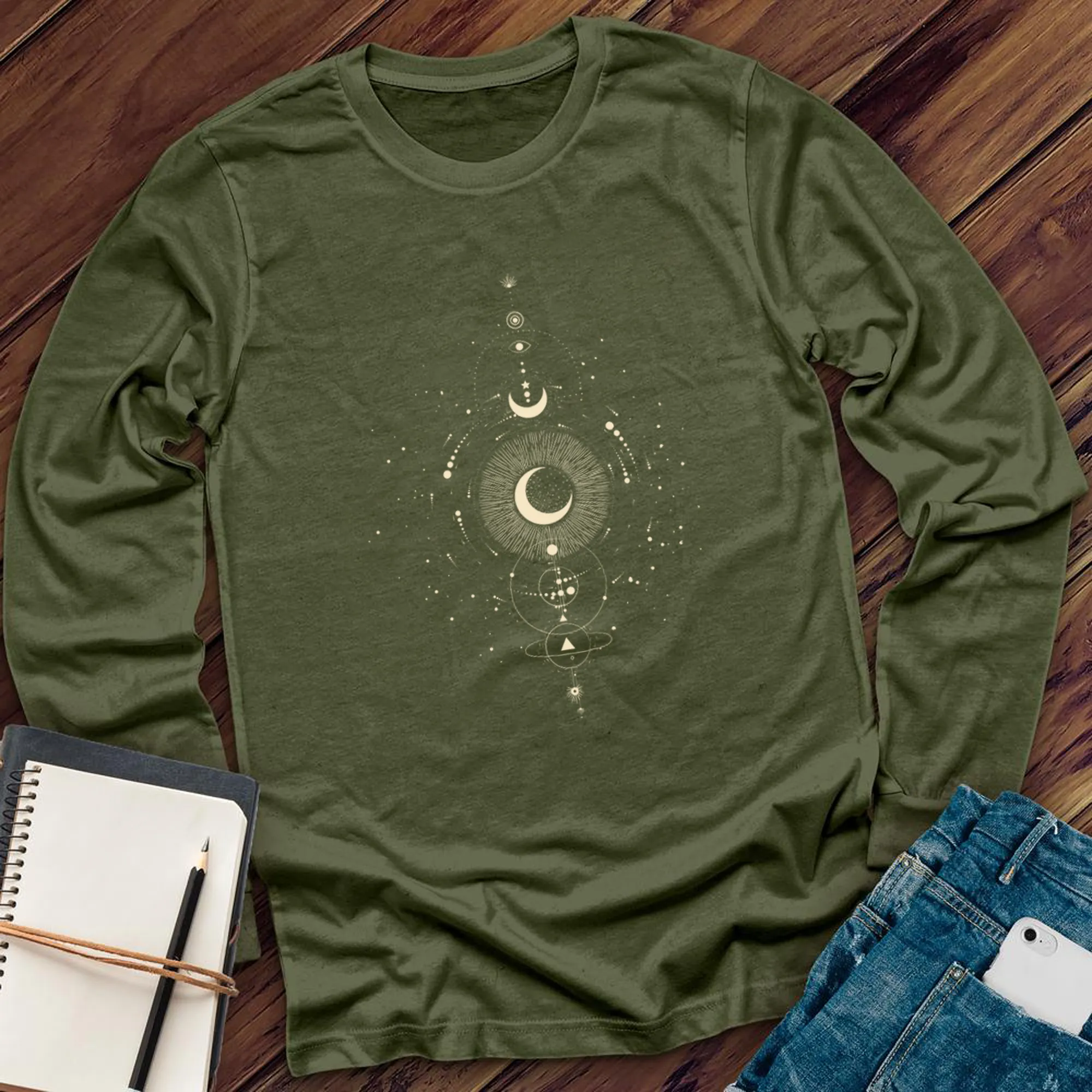 Cosmic Moon Eye Long Sleeve