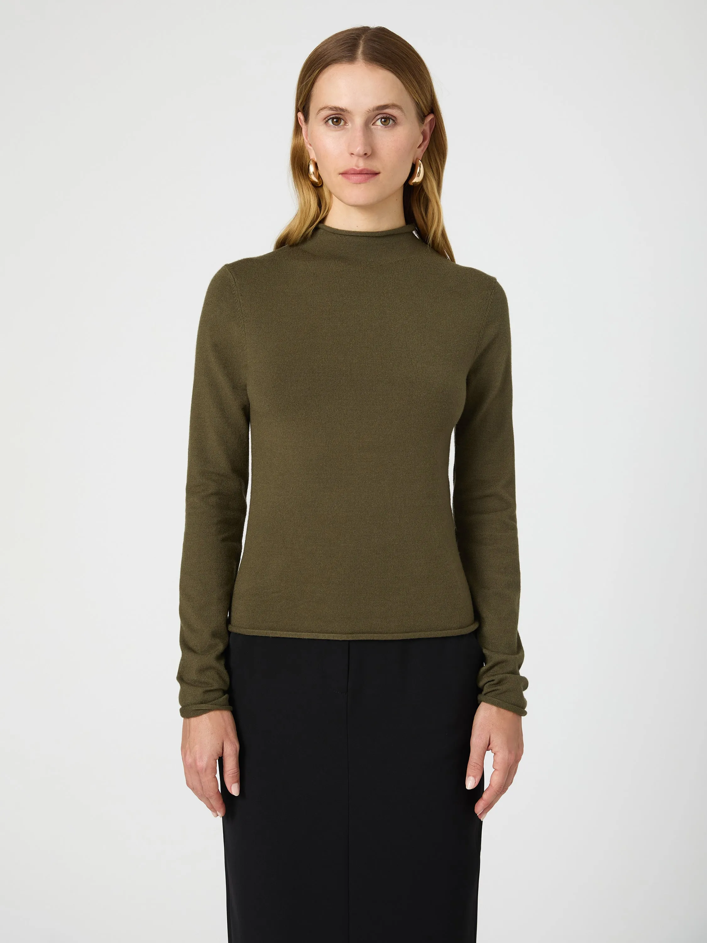 Cosysoft Fitted High Neck Sweater