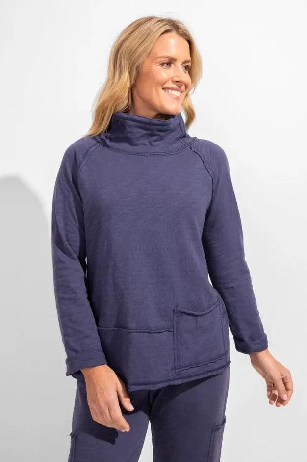 Cotton Slub Pocket Pullover by Escape by Habitat