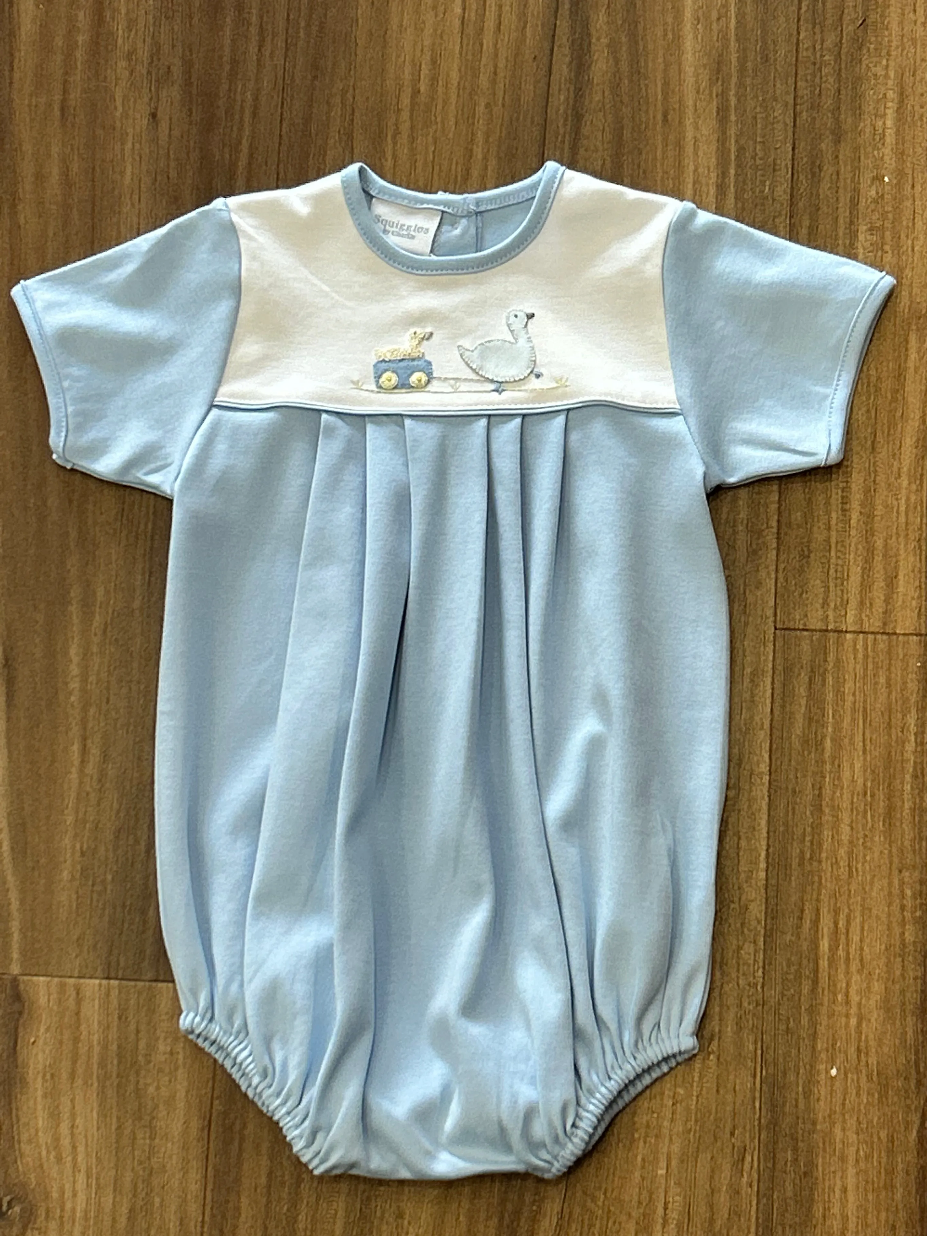 Daddy & Son Pleated Romper