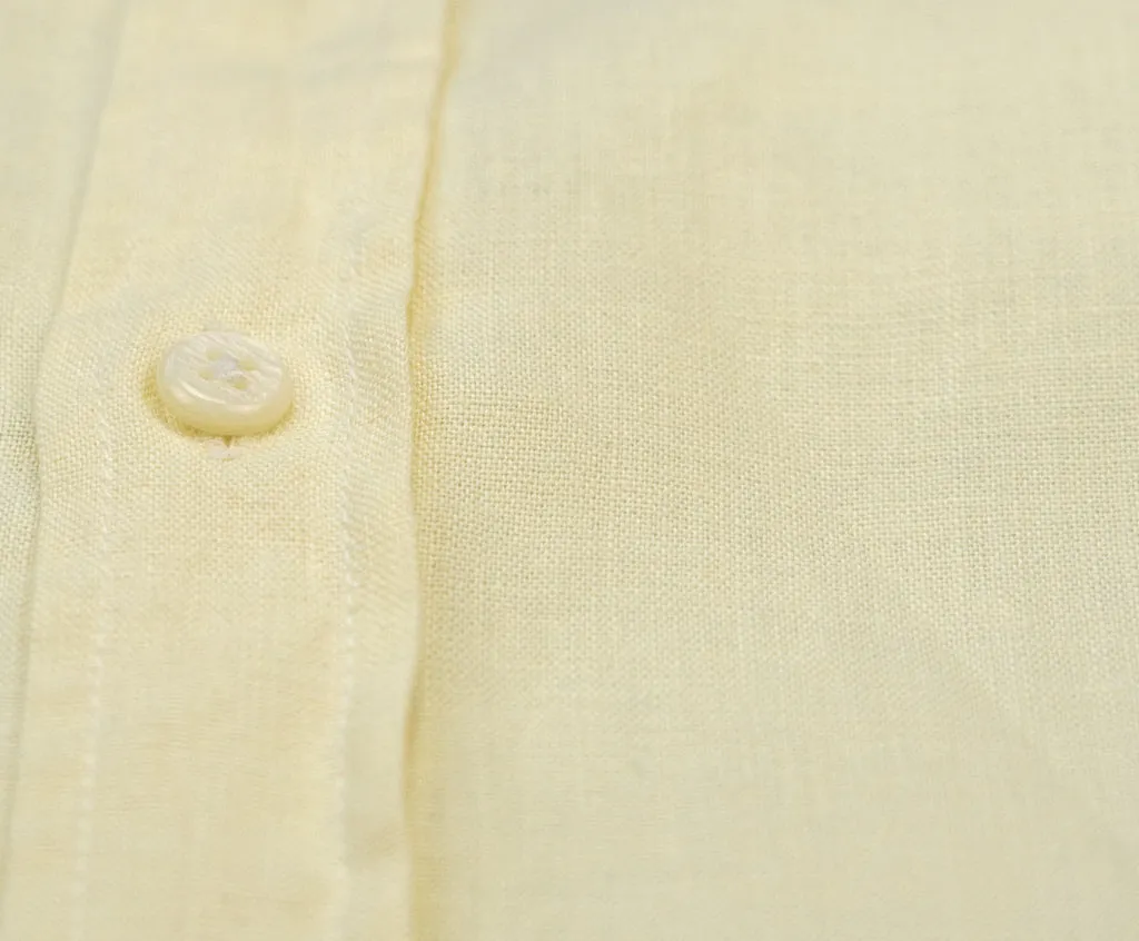 Dawn Yellow Hemp Shirt